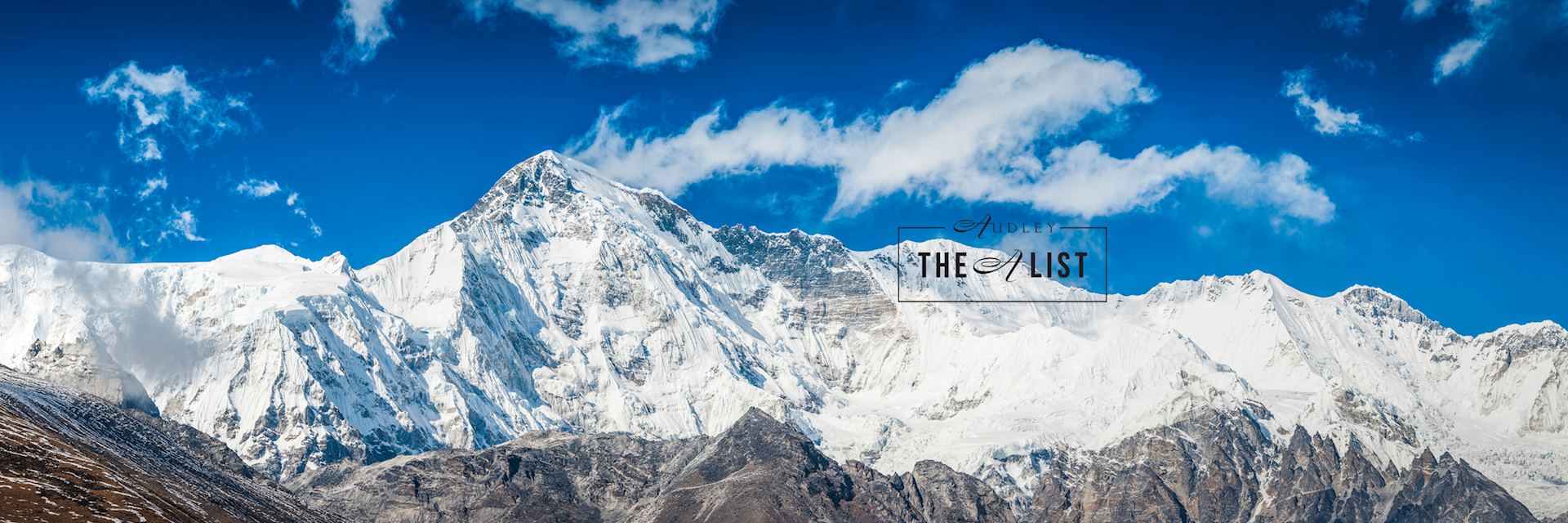Himalayan peaks in Nepal