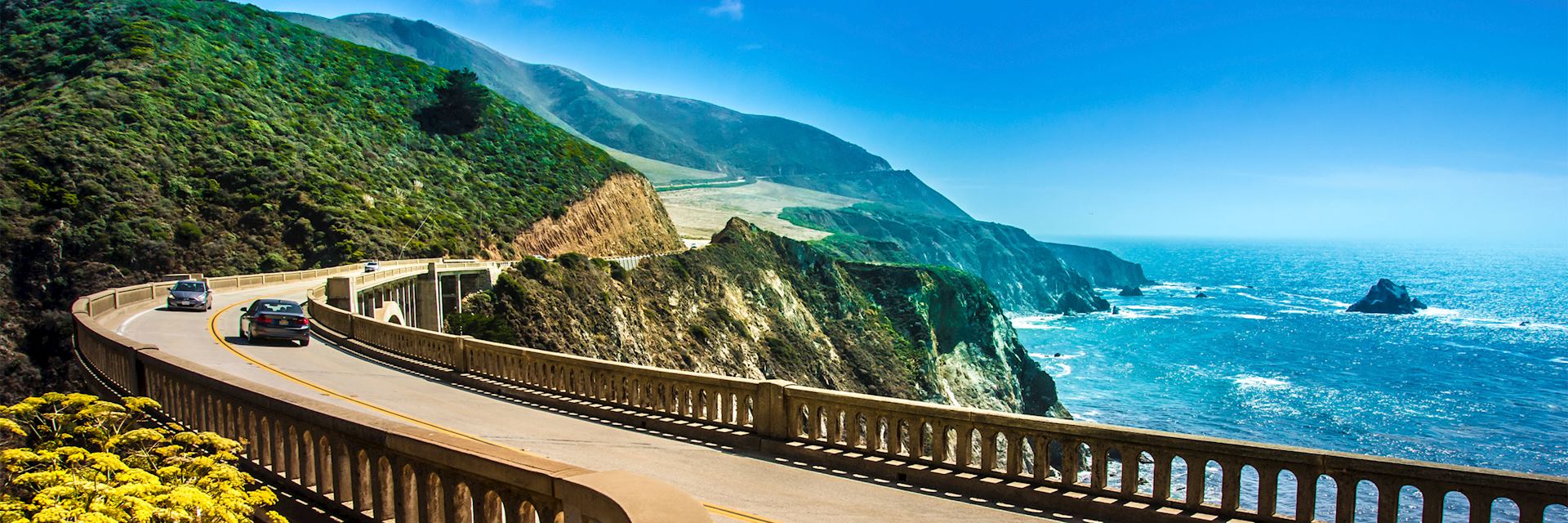 Bixby Creek Bridge, Highway 1, USA