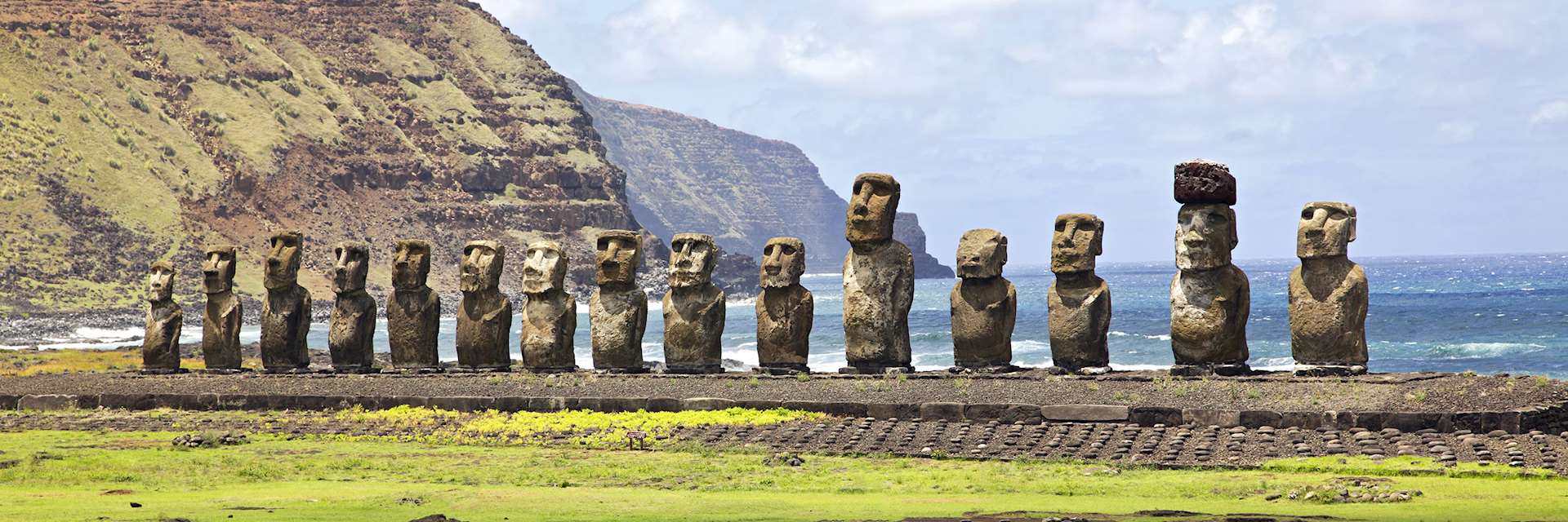 Ahu Tongariki on Easter Island