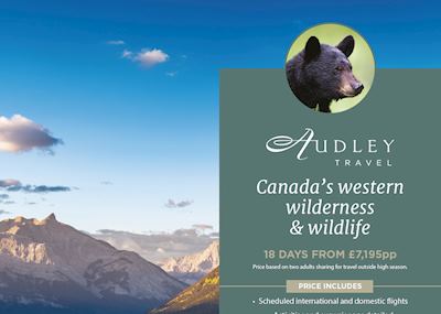 Canada  'A4' itinerary poster