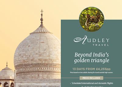 India 'A4' itinerary poster
