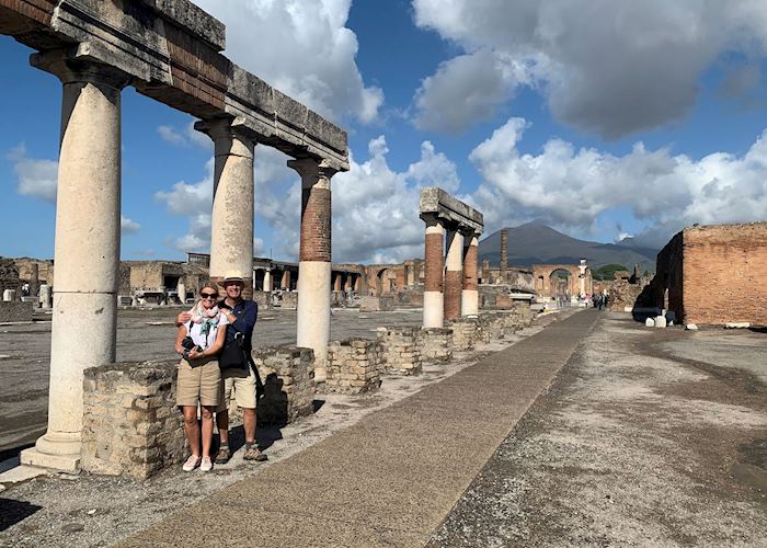 Audley clients in Pompeii, Italy
