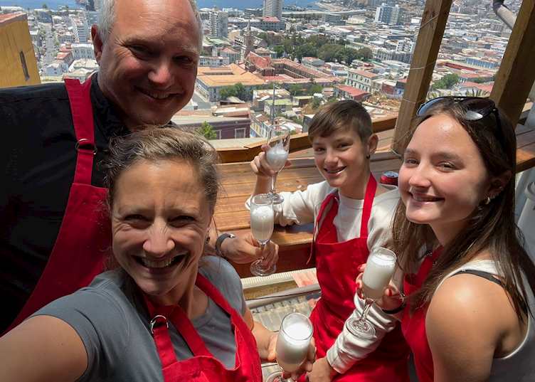The Uviller family in Chile