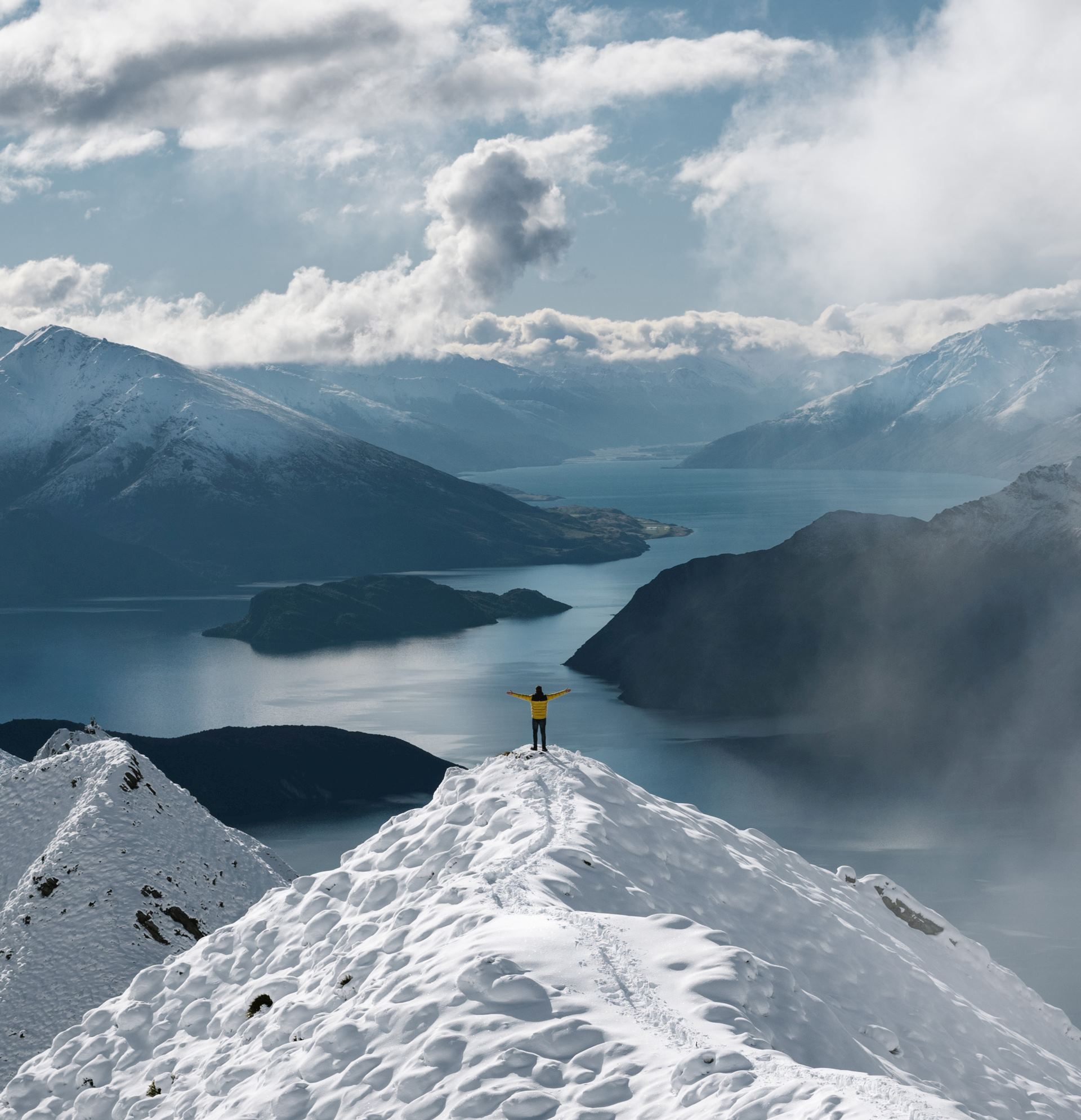 View from mountains