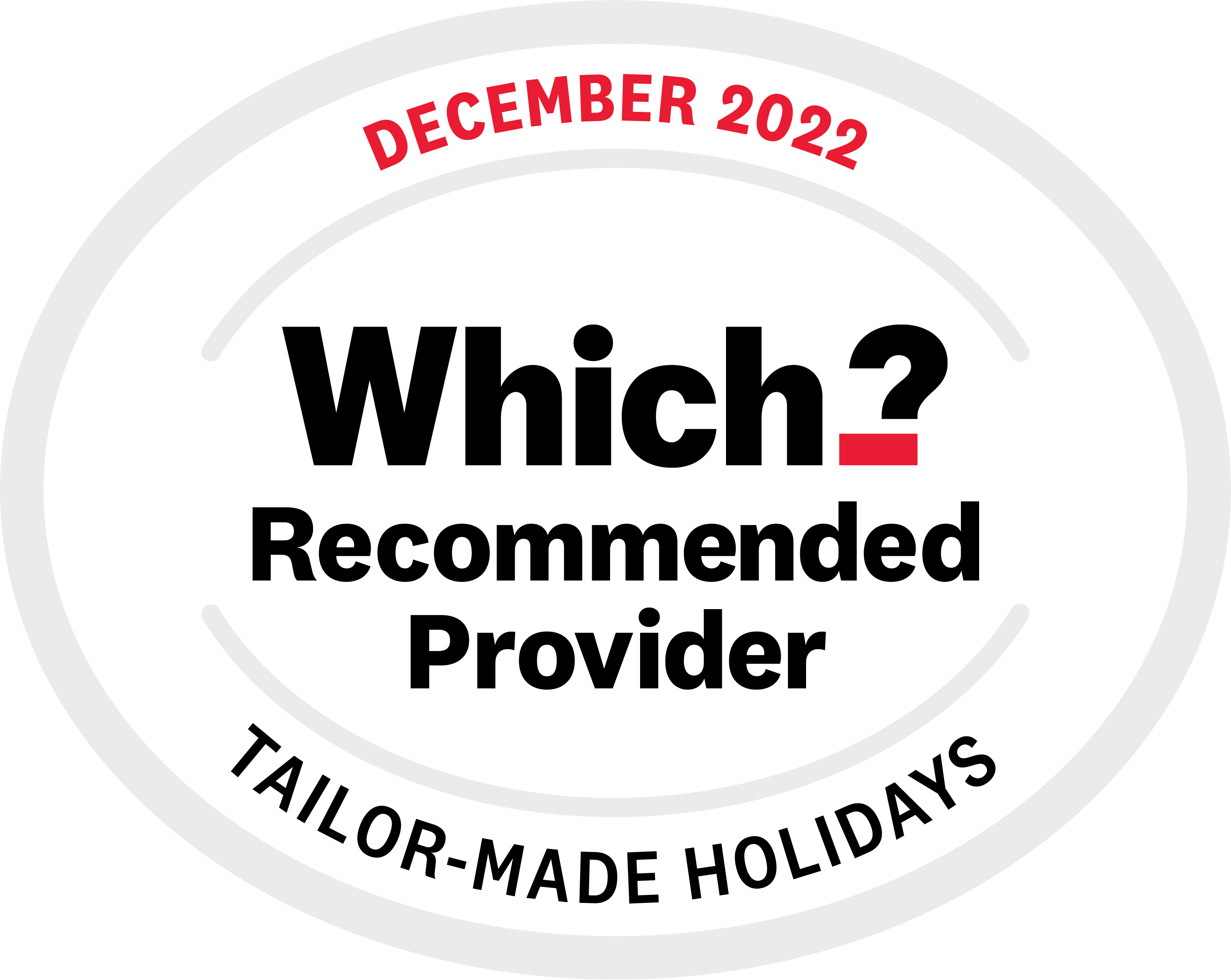 Which? Recommended Provider Tailor-Made Holidays 2022