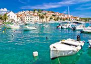 Boats in Hvar, Croatia