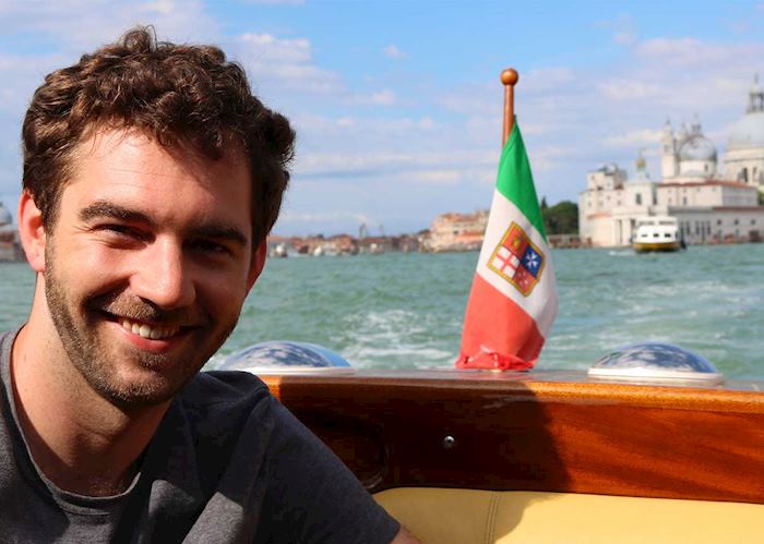 Nick in Venice, Italy