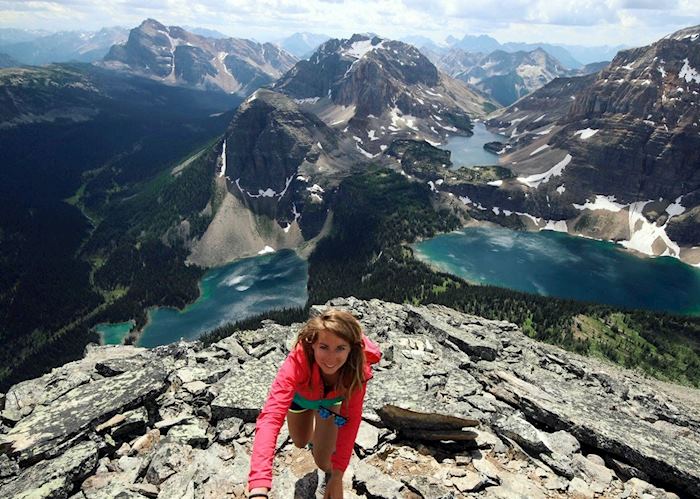 Grace in Banff National Park, Canada