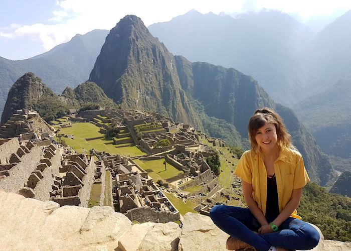 Lauren at Machu Picchu, Peru