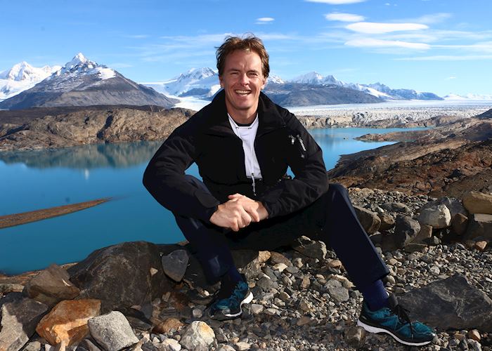 Mark in Los Glaciares National Park, Argentina