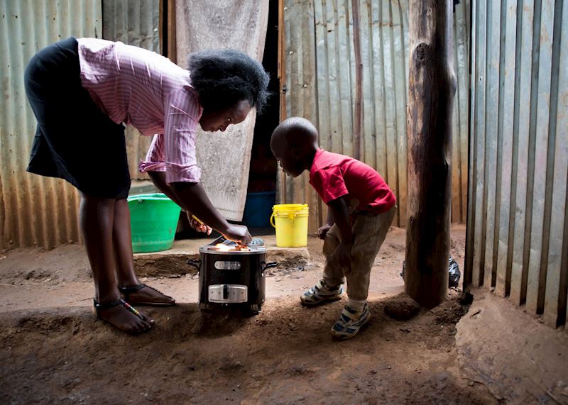 Jiokoa stove, Kenya