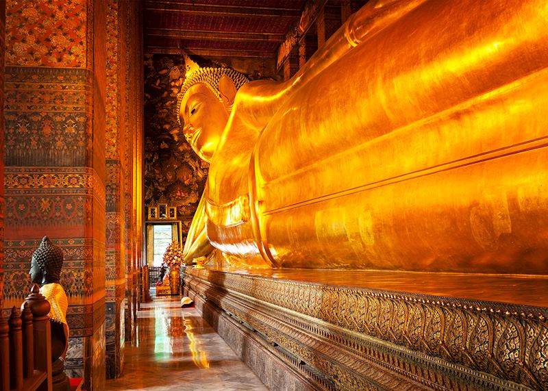 Reclining Buddha at Wat Pho, Bangkok, Thailand