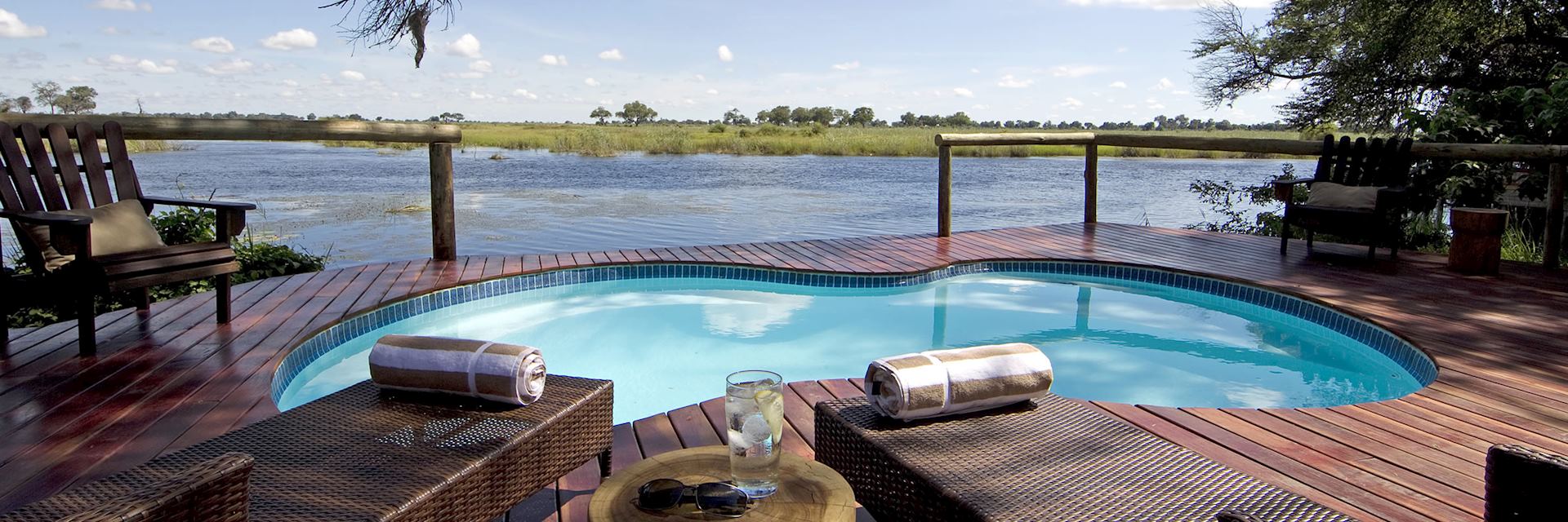 Lagoon Camp in the Kwando Concession