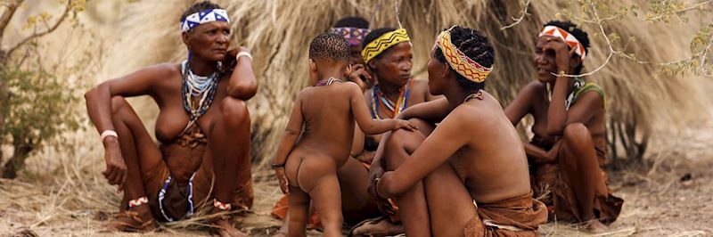 San people (or Saan), also known as Bushmen