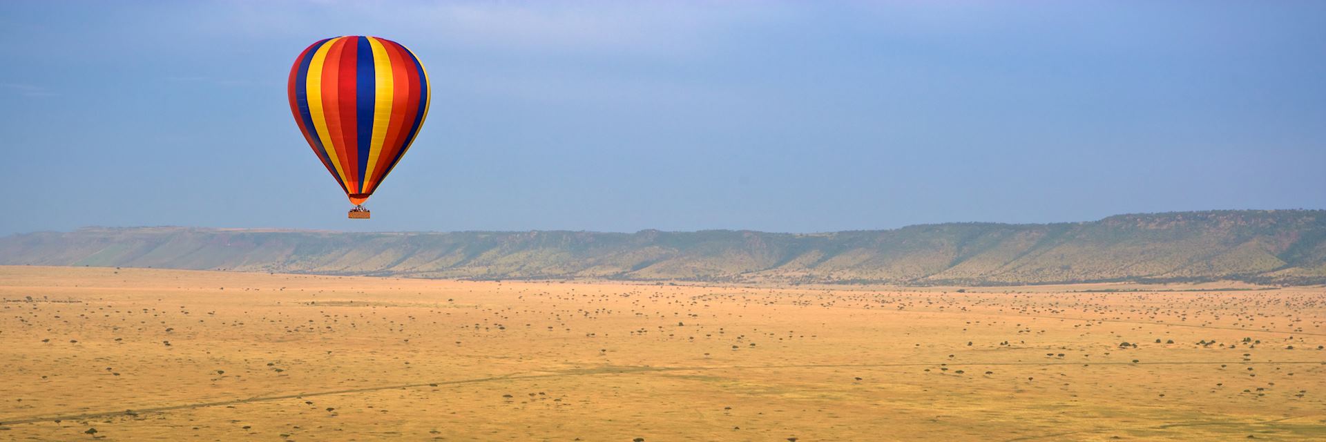 Balloon flight over the Masai Mara