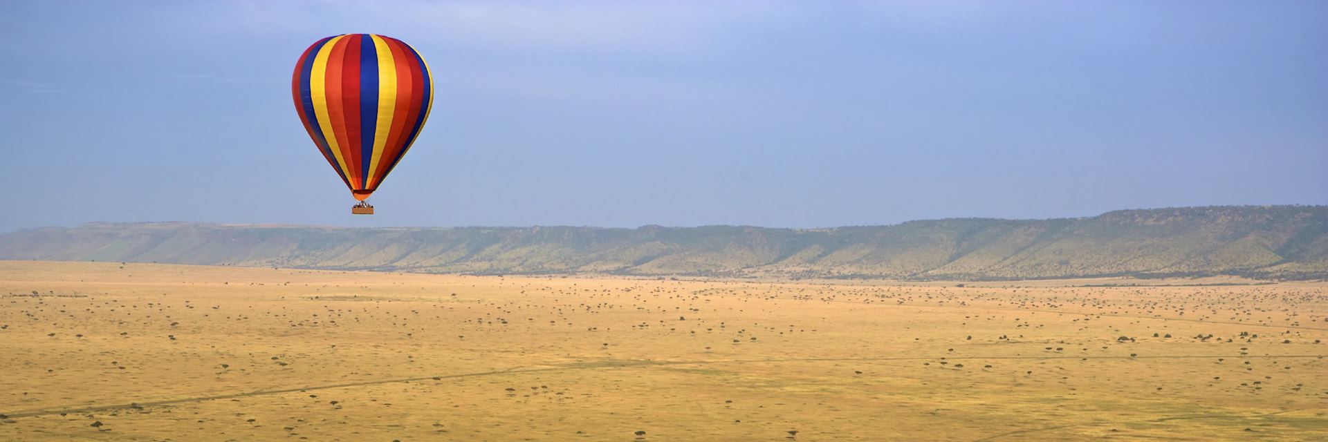 Balloon flight over the Masai Mara