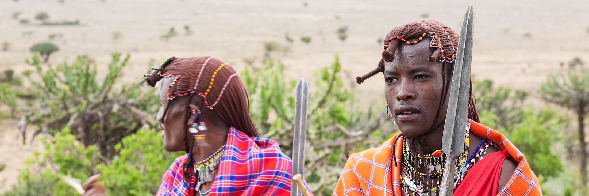 Masai warriors, Kenya