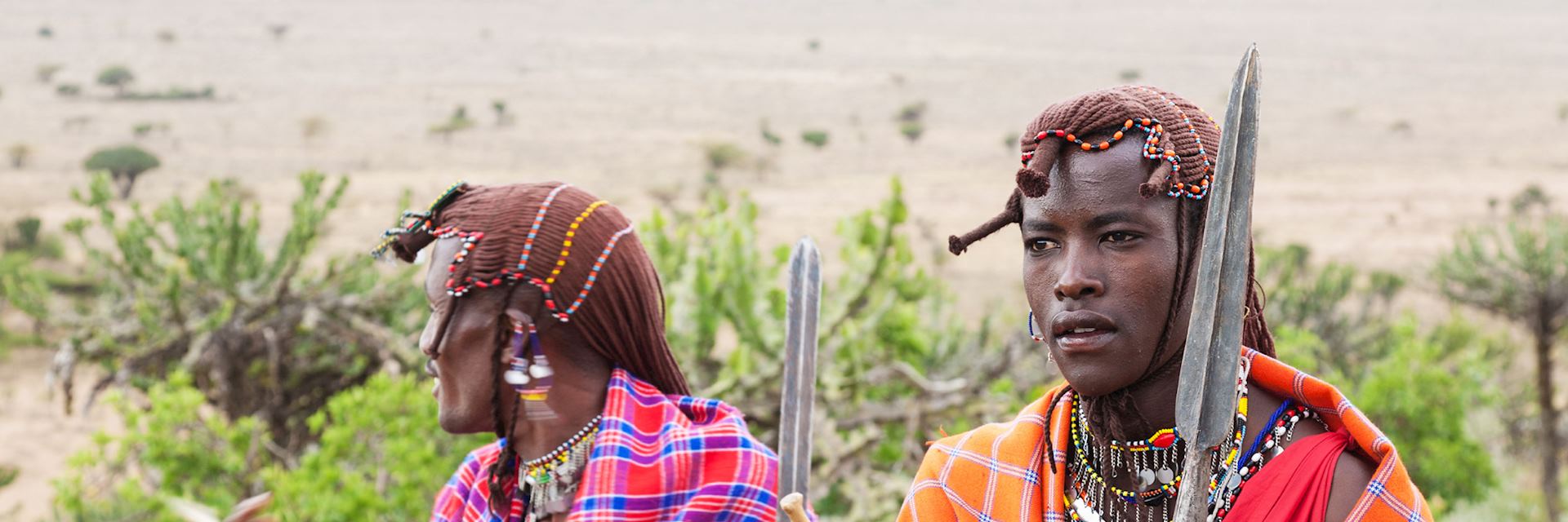 Masai warriors, Kenya