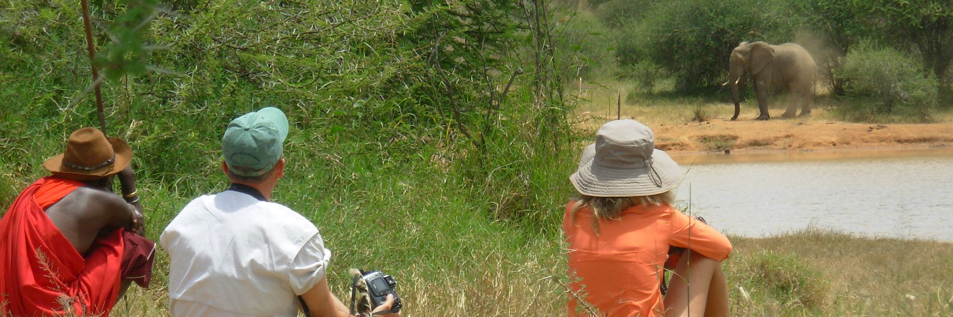 Walking safari in Karisia Hills