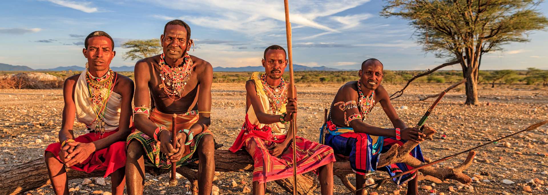 Samburu tribe in Northern Kenya