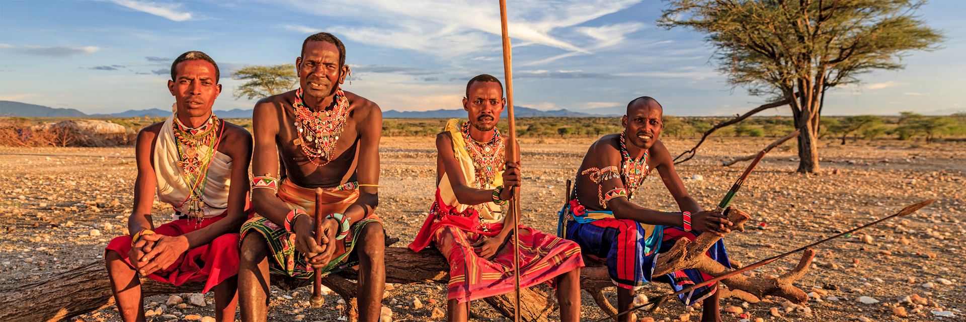 Samburu tribe in Northern Kenya