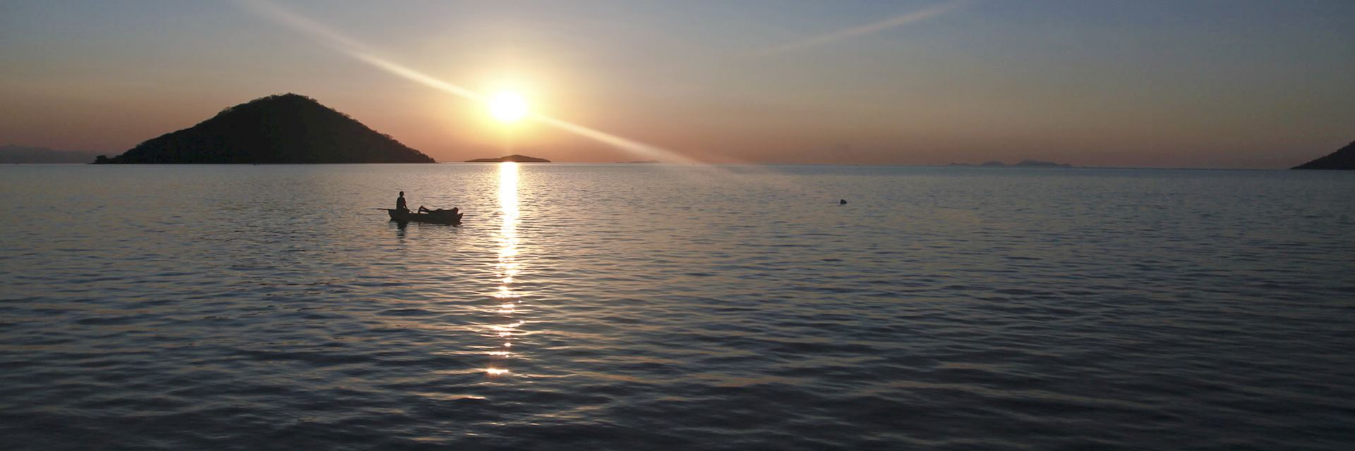 Lake Malawi at sunset