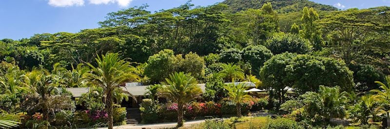 Lakaz Chamarel in the Chamarel Mountains