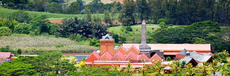 Rum distillery in Chamarel