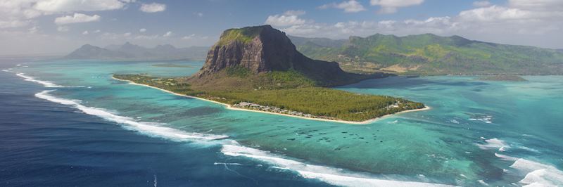 The island of Mauritius