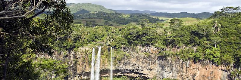 Alexandra Falls in the Black River Gorges National Park