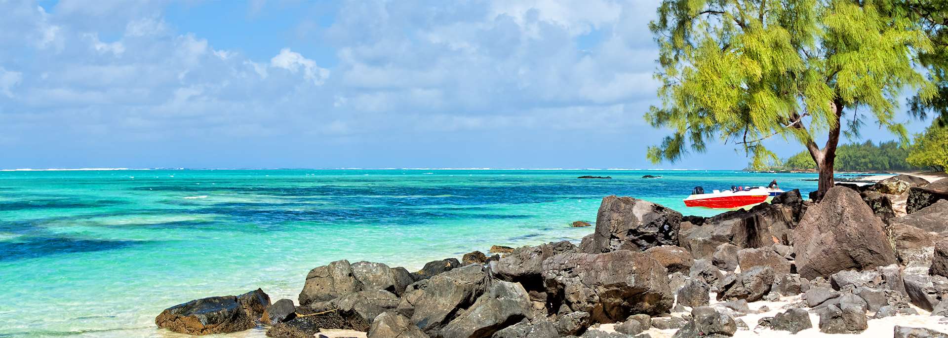 The island of Île aux Cerfs