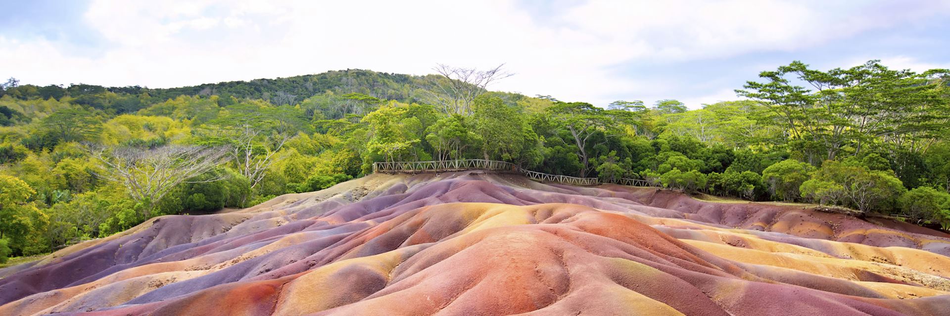 The Chamarel Mountains
