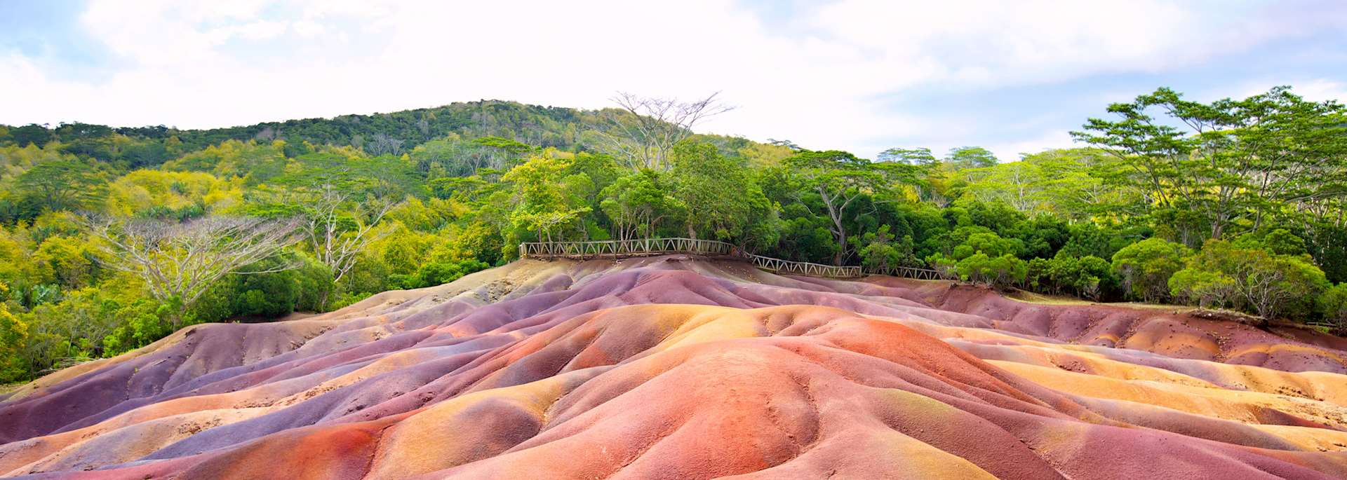 The Chamarel Mountains