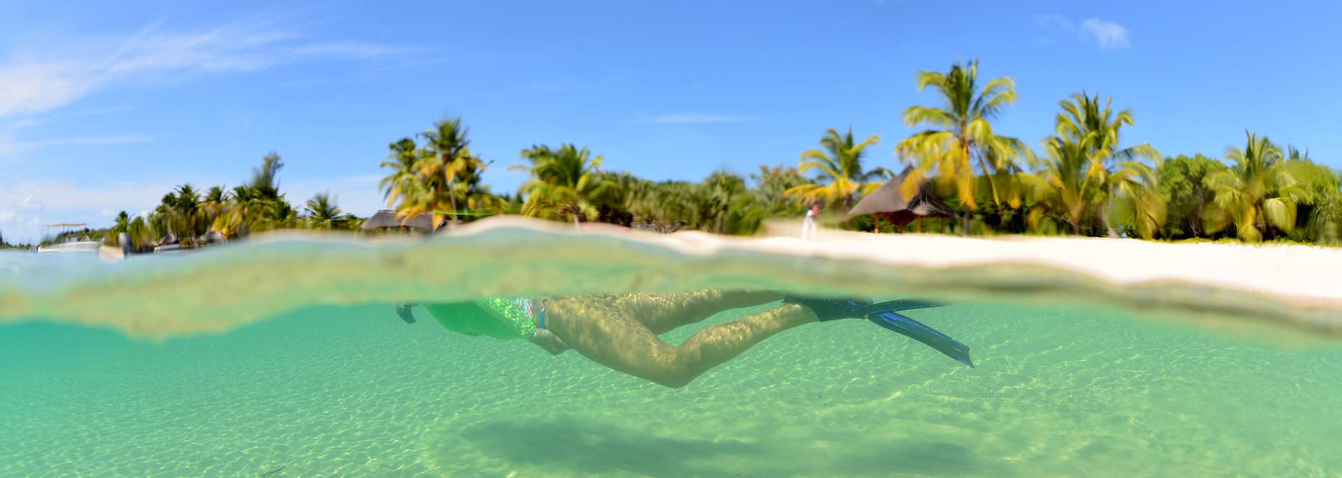 Snorkelling in Mozambique