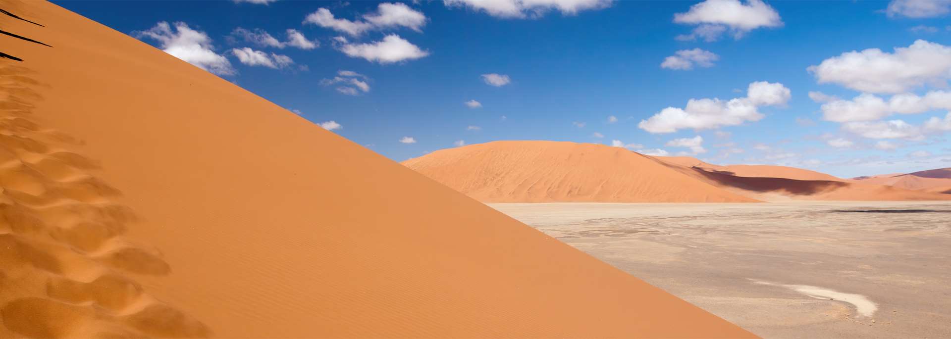 The dunes at Sossusvlei in Namibia