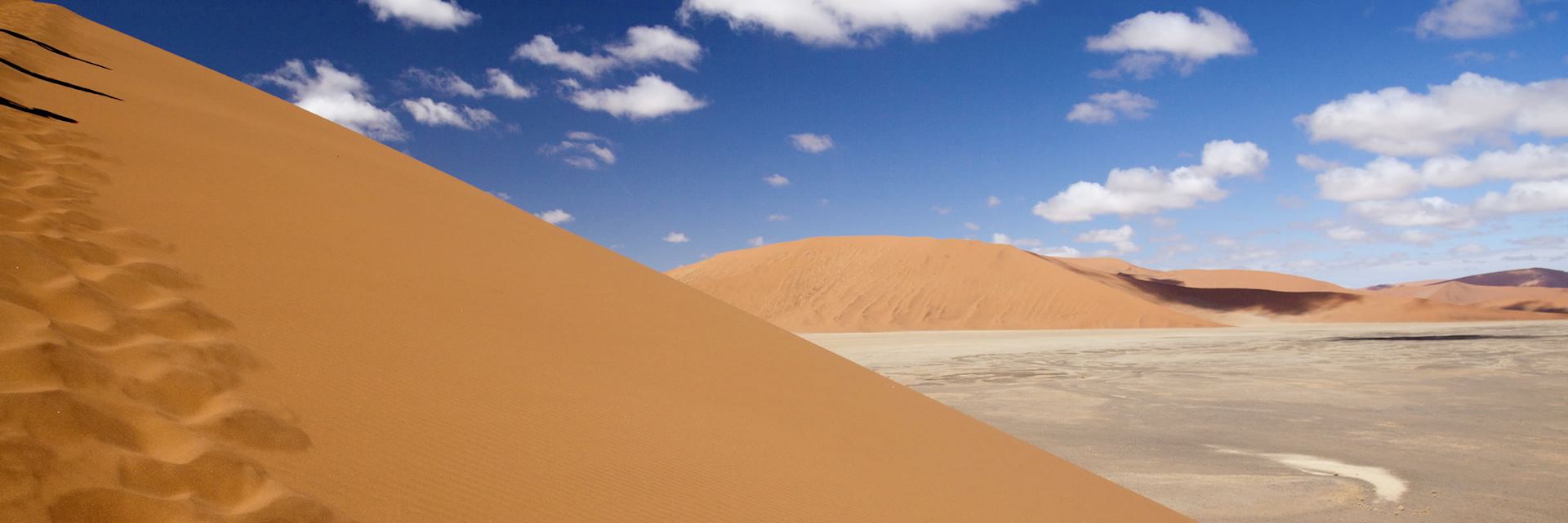 The dunes at Sossusvlei in Namibia