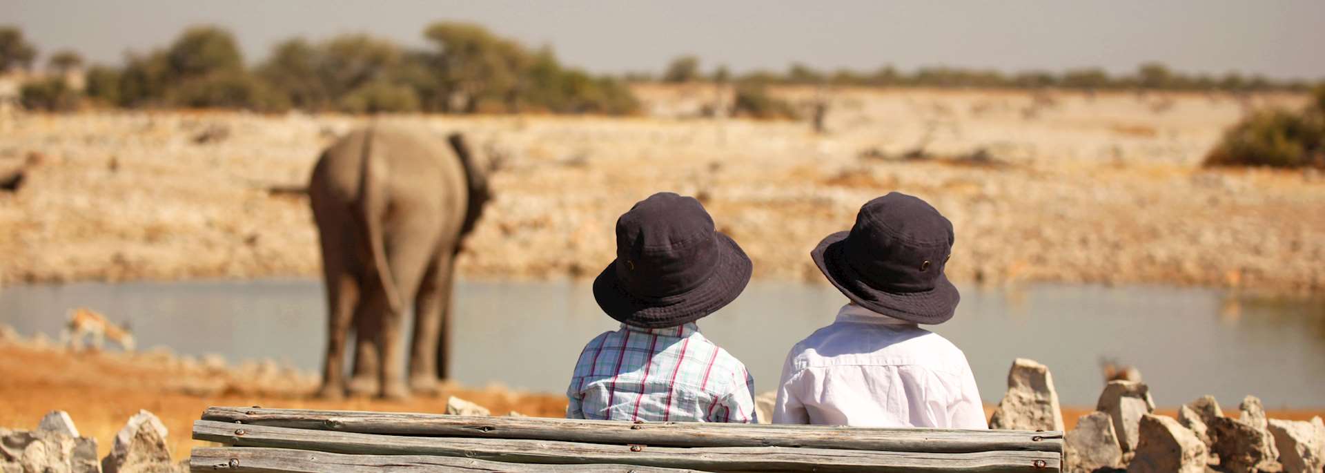 Okaukuejo Waterhole, Etosha National Park
