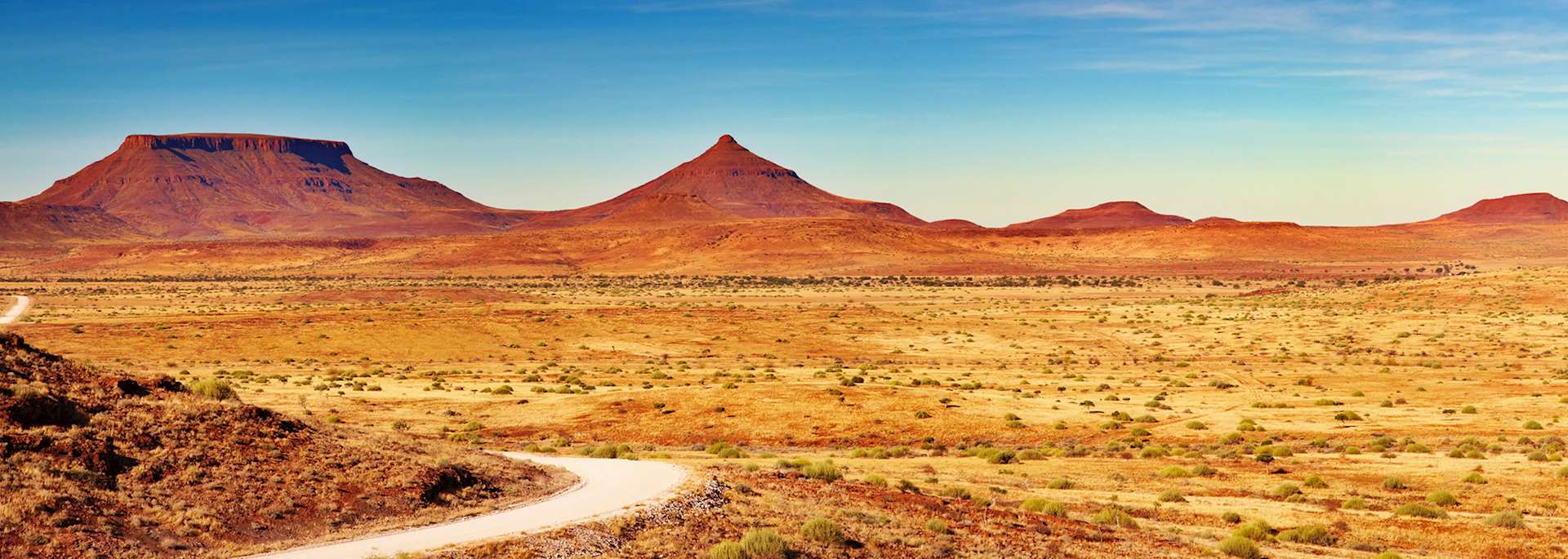 Damaraland in the largely unpopulated north-central part of Namibia