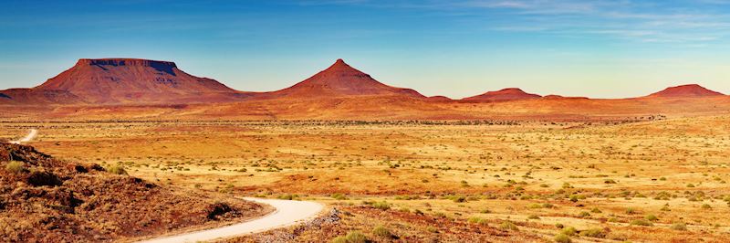 Damaraland in the largely unpopulated north-central part of Namibia