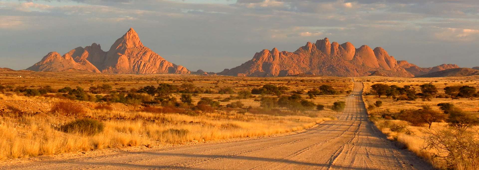 Driving in Spitzkoppe, Namibia