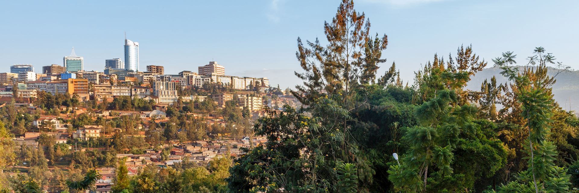 View of Kigali from the Genocide Memorial