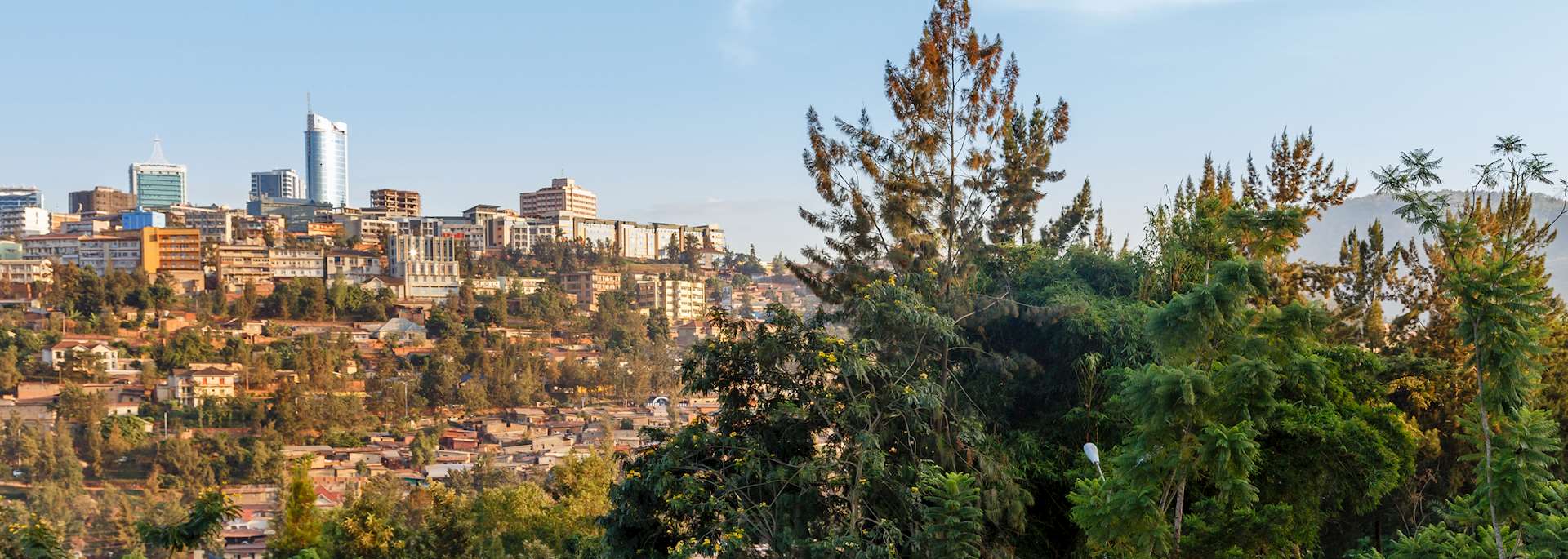 View of Kigali from the Genocide Memorial