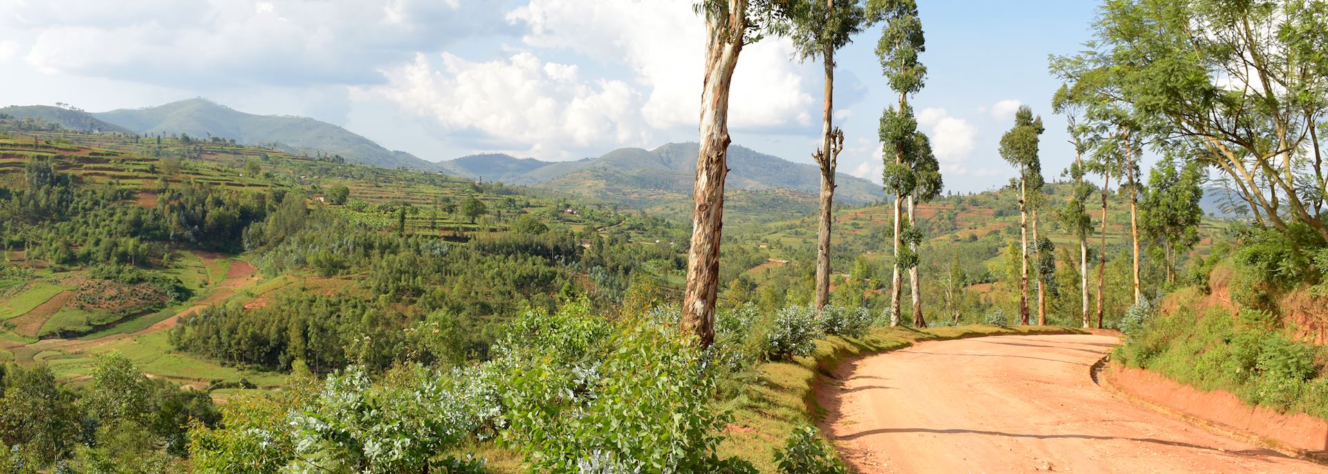 Road from Butare to Kibeho