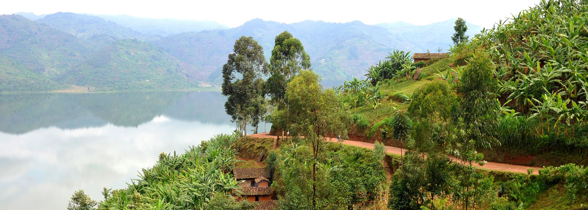 Lake Ruhondo in Rwanda