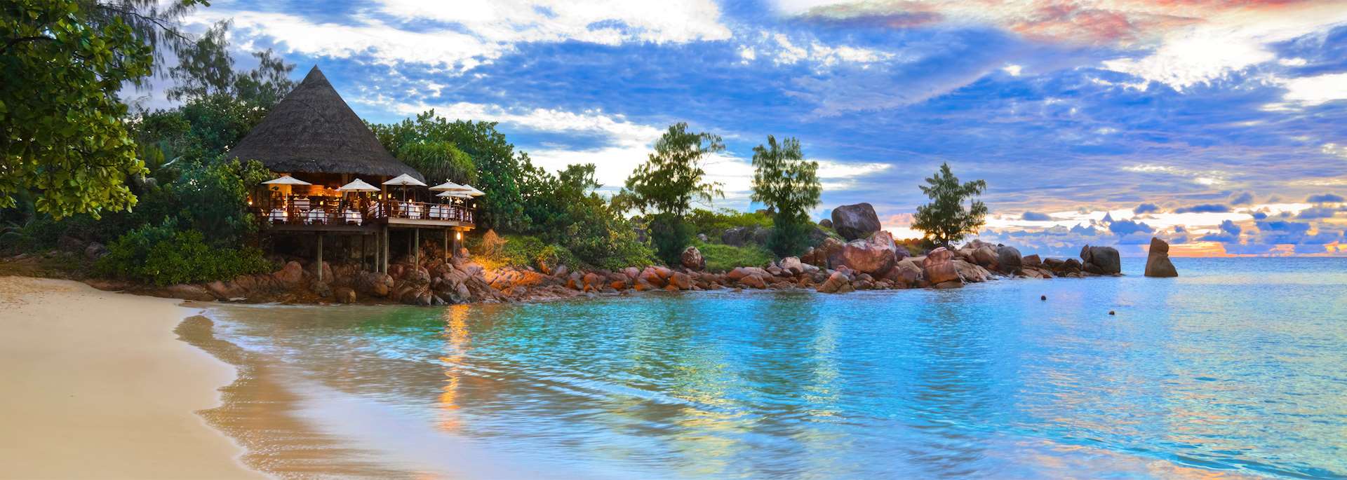 Restaurant on the beach