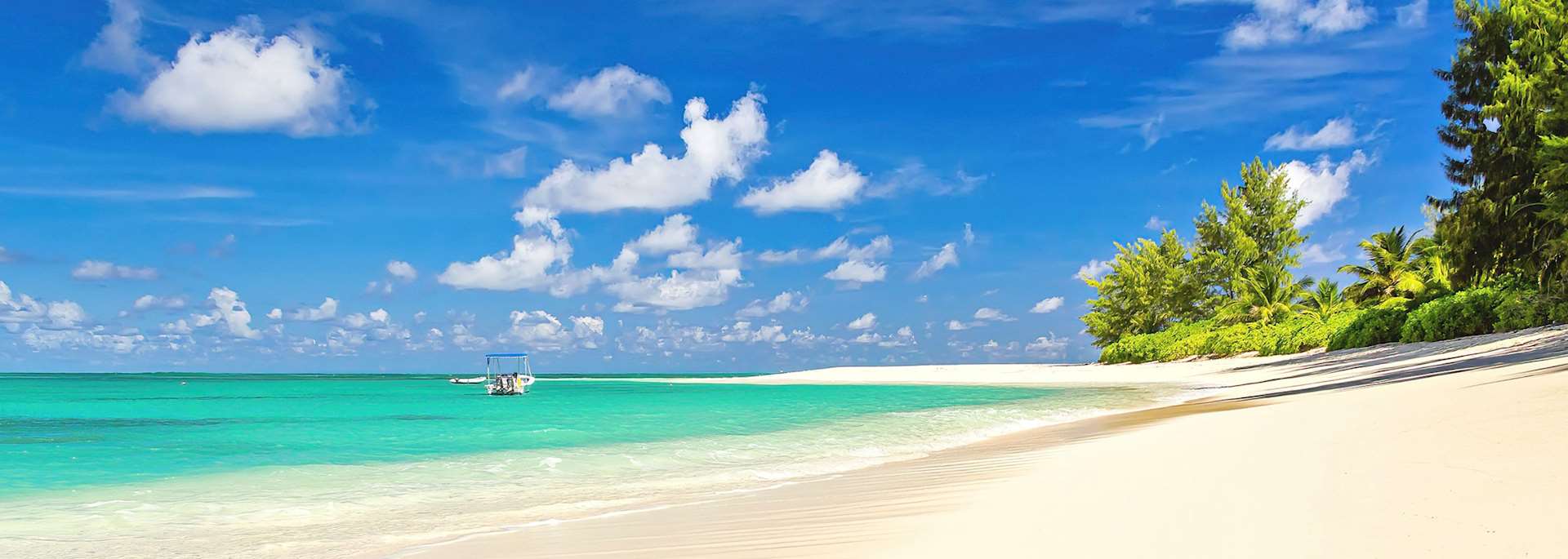 Beach on Denis Island