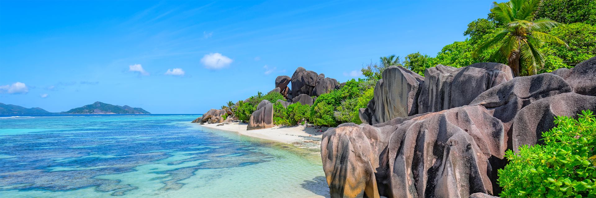 Beach on La Digue