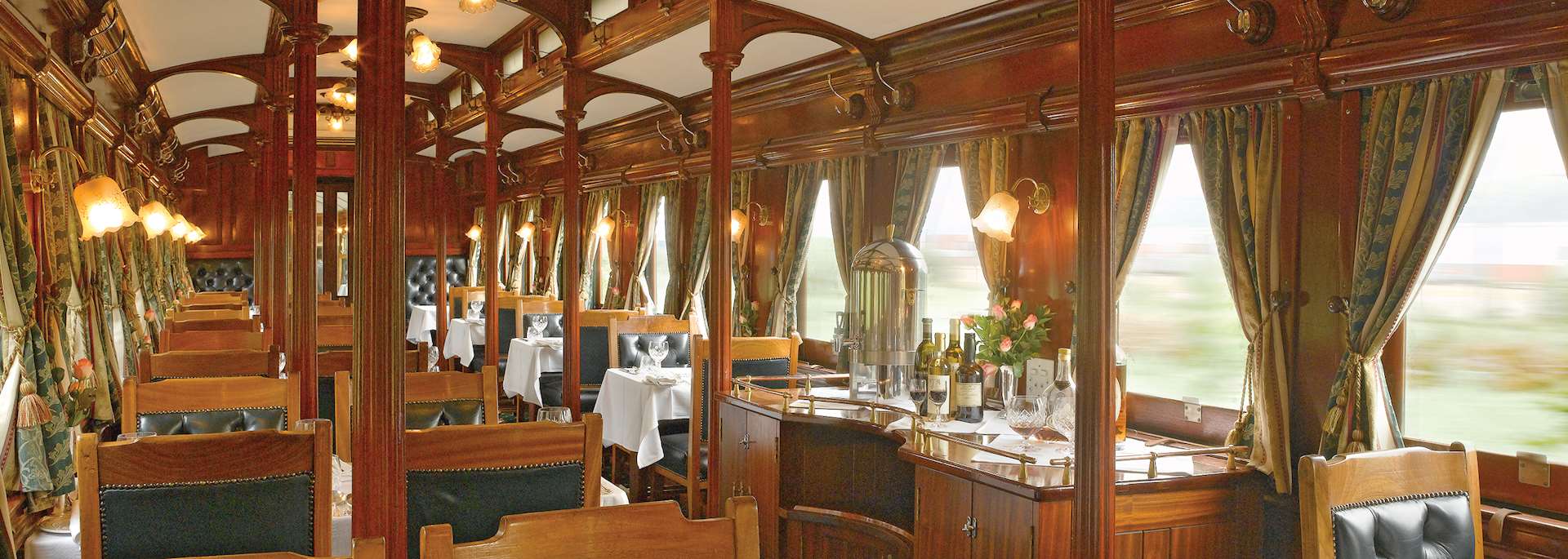 Dining carriage, Rovos Rail