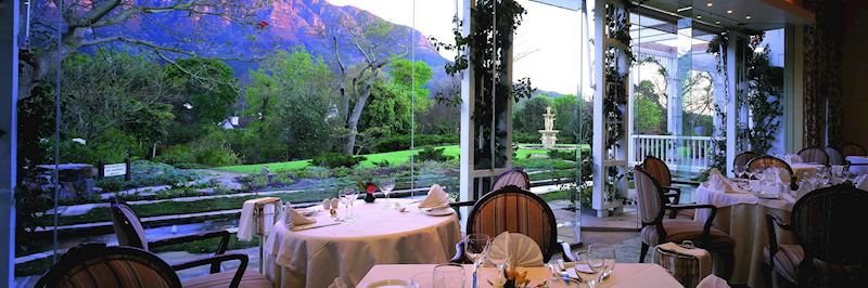 The Vineyard Hotel is on the outskirts of Cape Town