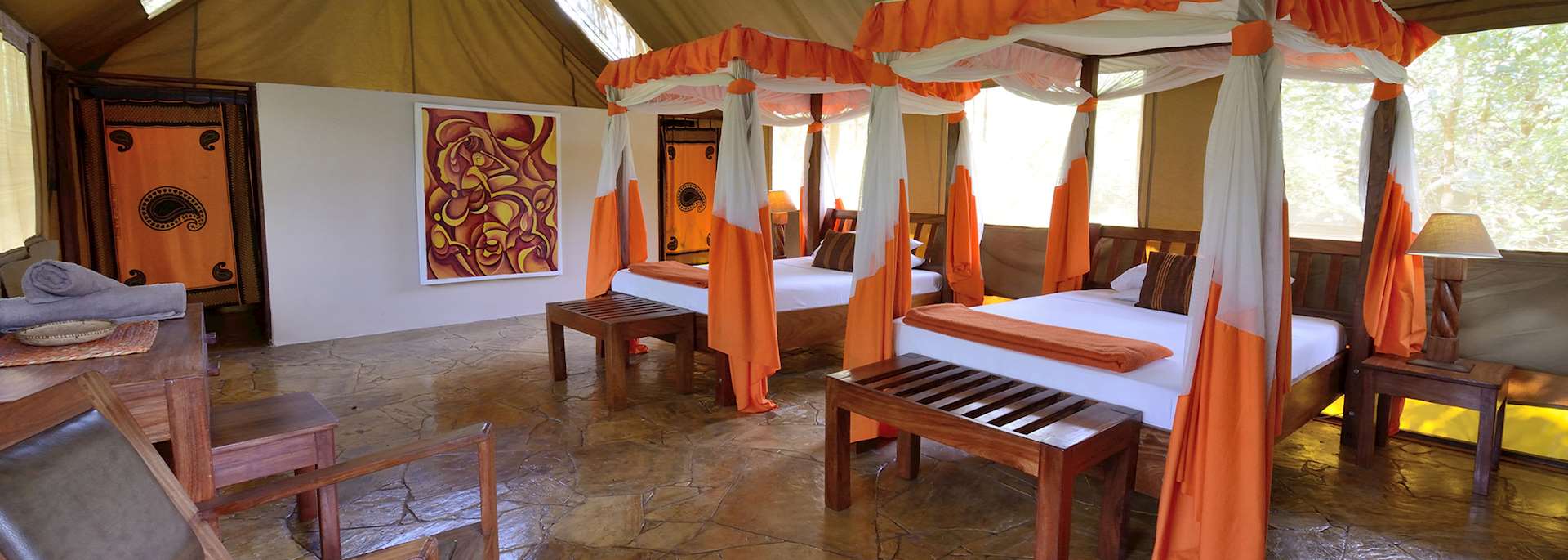 Selous Riverside Safari Camp